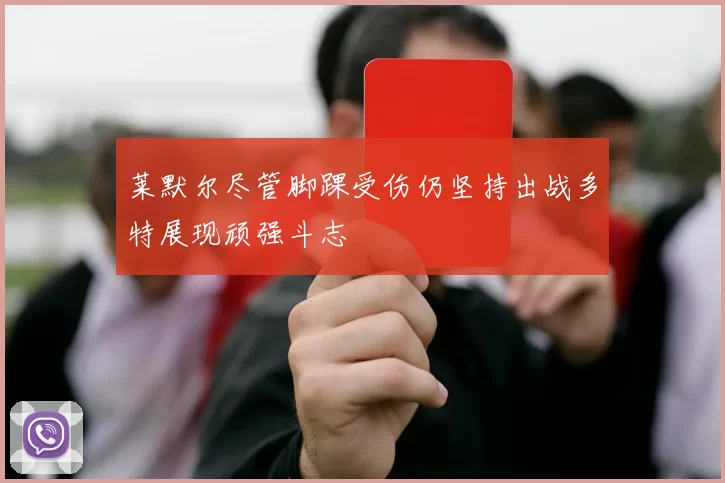 莱默尔尽管脚踝受伤仍坚持出战多特展现顽强斗志