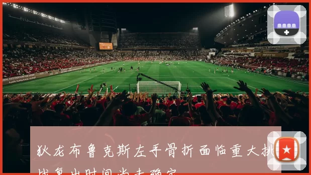 狄龙布鲁克斯左手骨折面临重大挑战复出时间尚未确定